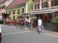 Radfahrer sind bei uns herzlich willkommen